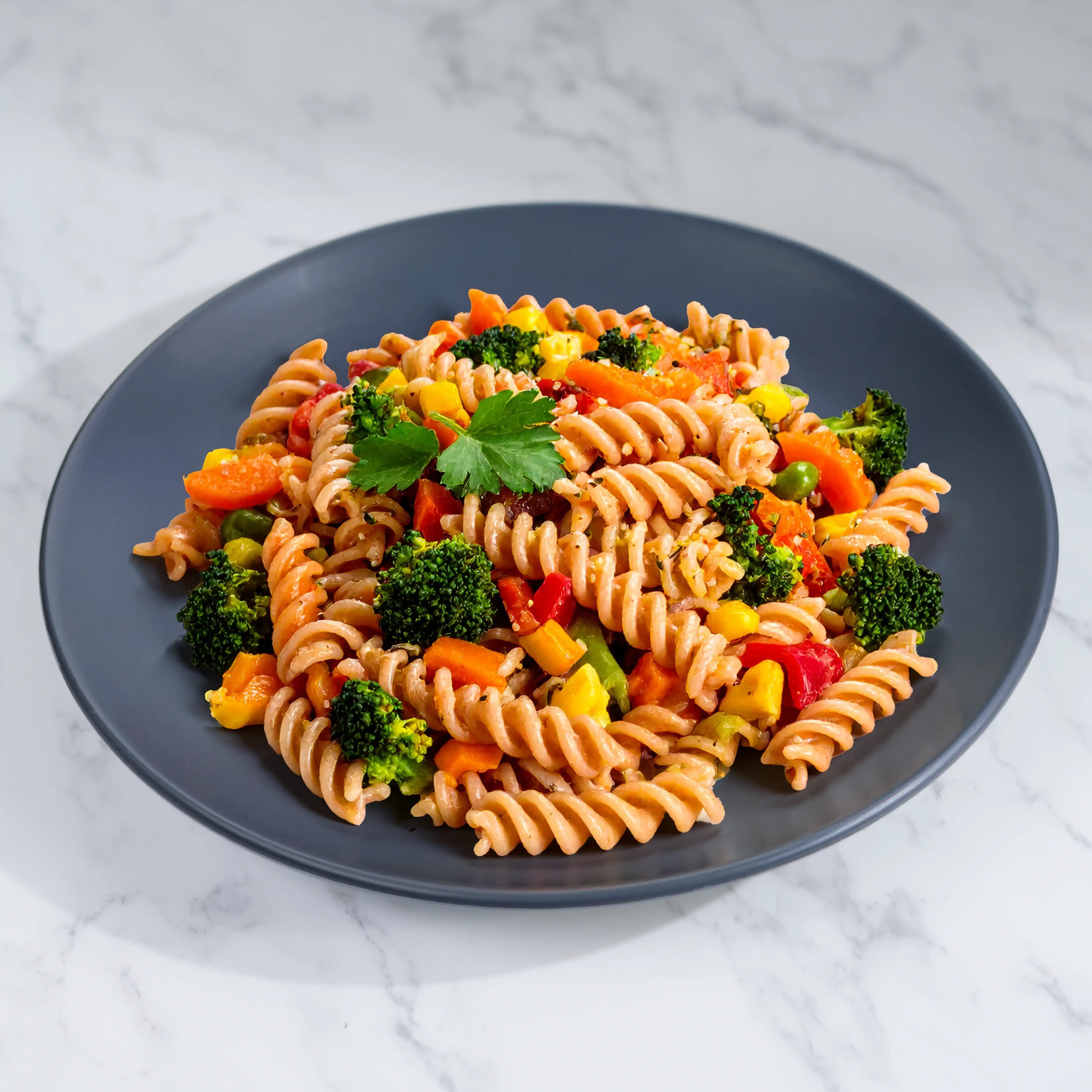 Mix Vegetable Pink Wheat Pasta